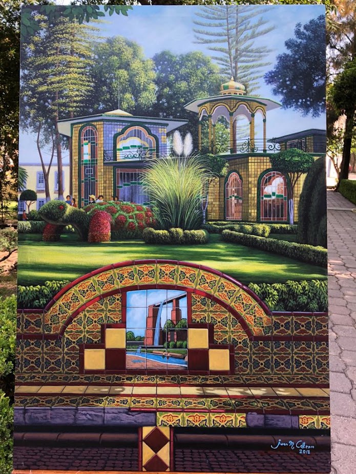 Banca del zócalo de Atlixco