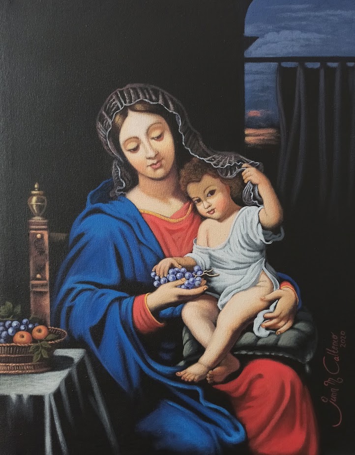 la virgen de las uvas